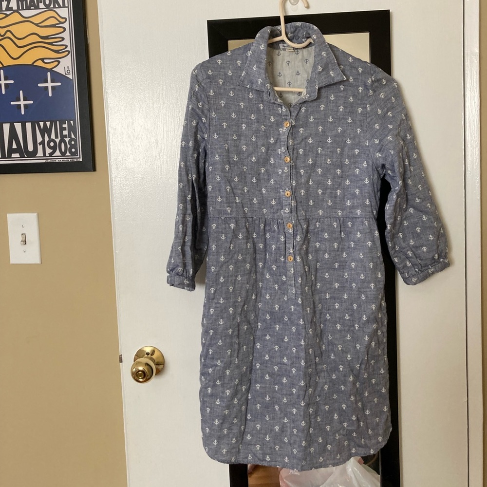 Steven Alan nautical anchors dress